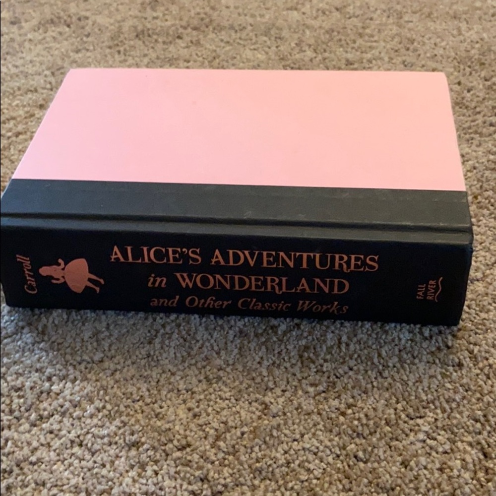 “Alice’s adventures in wonderland” book